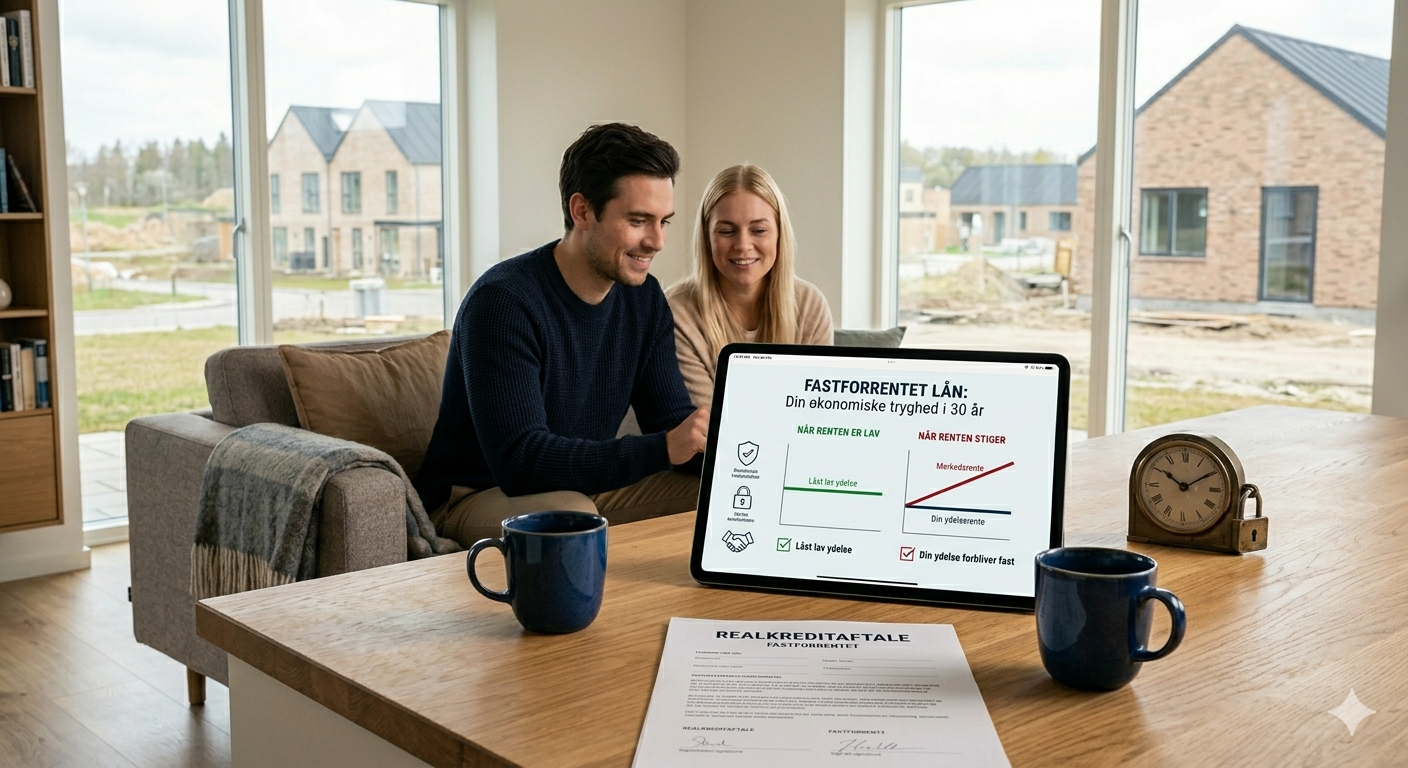 Fastforrentet boliglån – forklaring af kurser, renter og konvertering